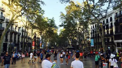 Las Ramblas de Barcelona