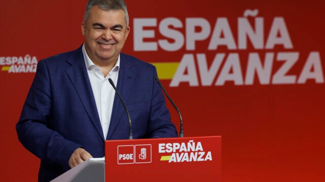 Rueda de prensa de Santos Cerdán