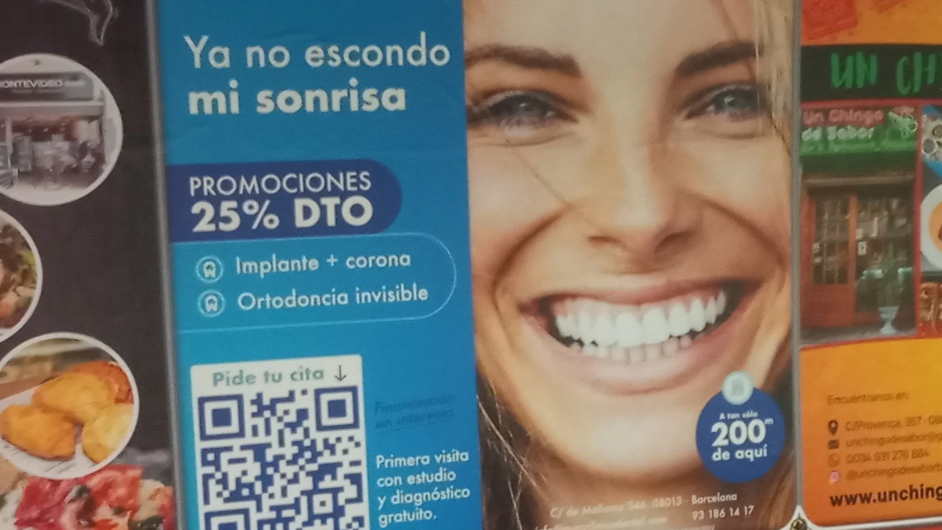 El independentismo radical señala a una clínica dental de Barcelona por informar en castellano