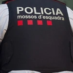 Operativo de los mossos en Madrid