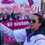 Manifestacion de enfermeras en Barcelona
