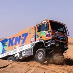 KH-7 ECOVERGY, el equipo pionero del Dakar