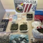 Sucesos.- Incautados 470 gramos de marihuana y 130 de hachís en una falsa asociación de consumidores de Cartagena