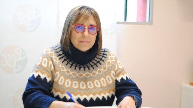 Raquel Barbero, presidenta de la Asociación "El Puente" Salud Mental Valladolid 