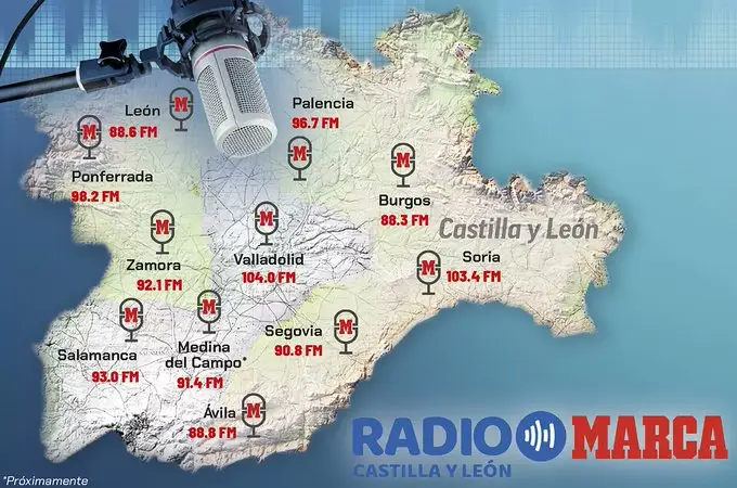 Radio MARCA llega a Castilla y León con 11 nuevas emisoras
