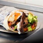 Uno de los kebabs de Jekes