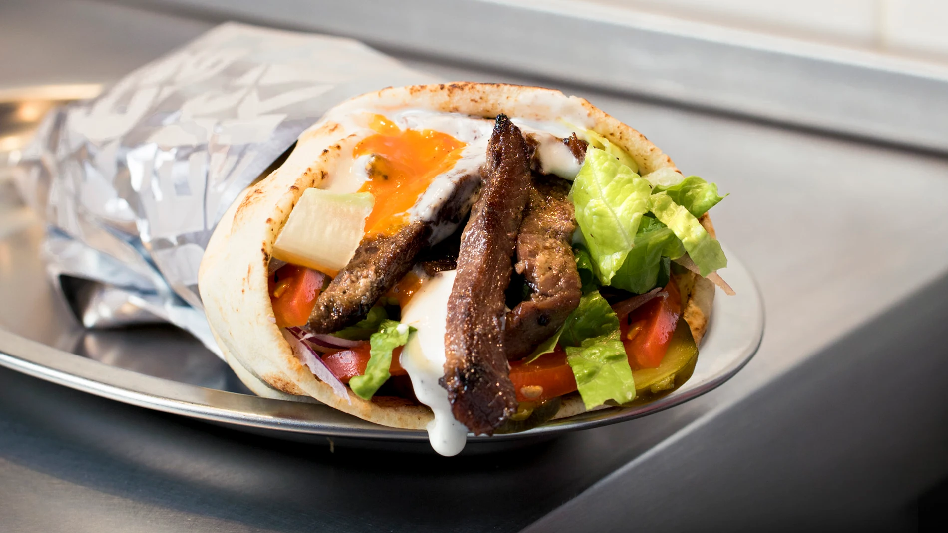 Uno de los kebabs de Jekes