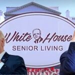 Trump se burla de Biden presentando la Casa Blanca como una «Residencia para Personas Mayores»