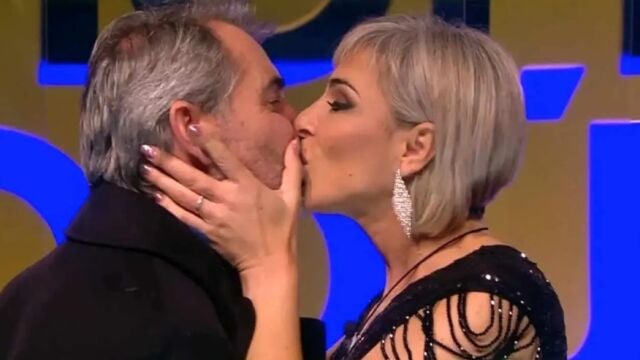 El beso de Ana María Aldón y Eladio en "GH Dúo"
