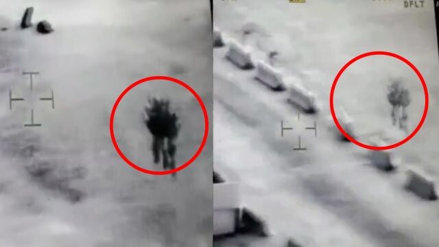 Revelan un vídeo de un presunto OVNI sobre una base militar en Irak