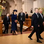 Denmark&#39;s Change of Throne - Denmark&#39;s new royal family visit the Folketing