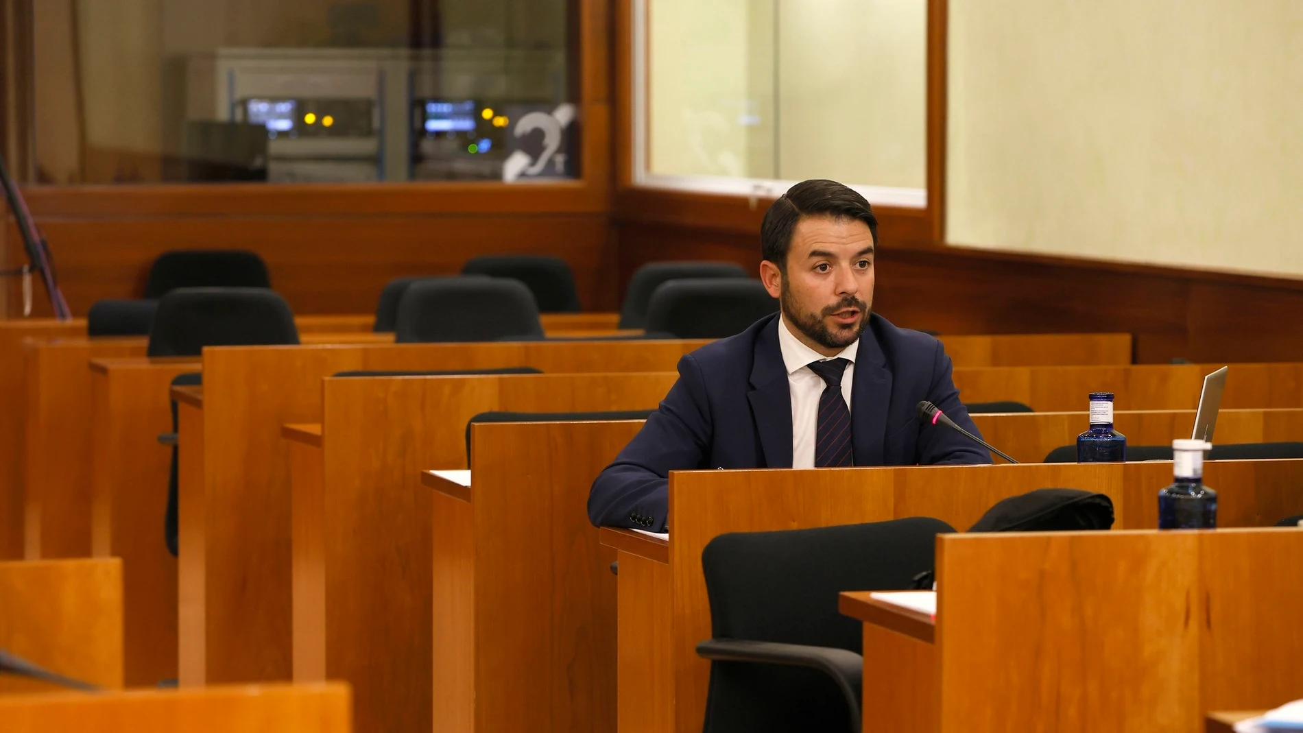 El concejal de Vox en las Cortes de C-LM Iván Sánchez