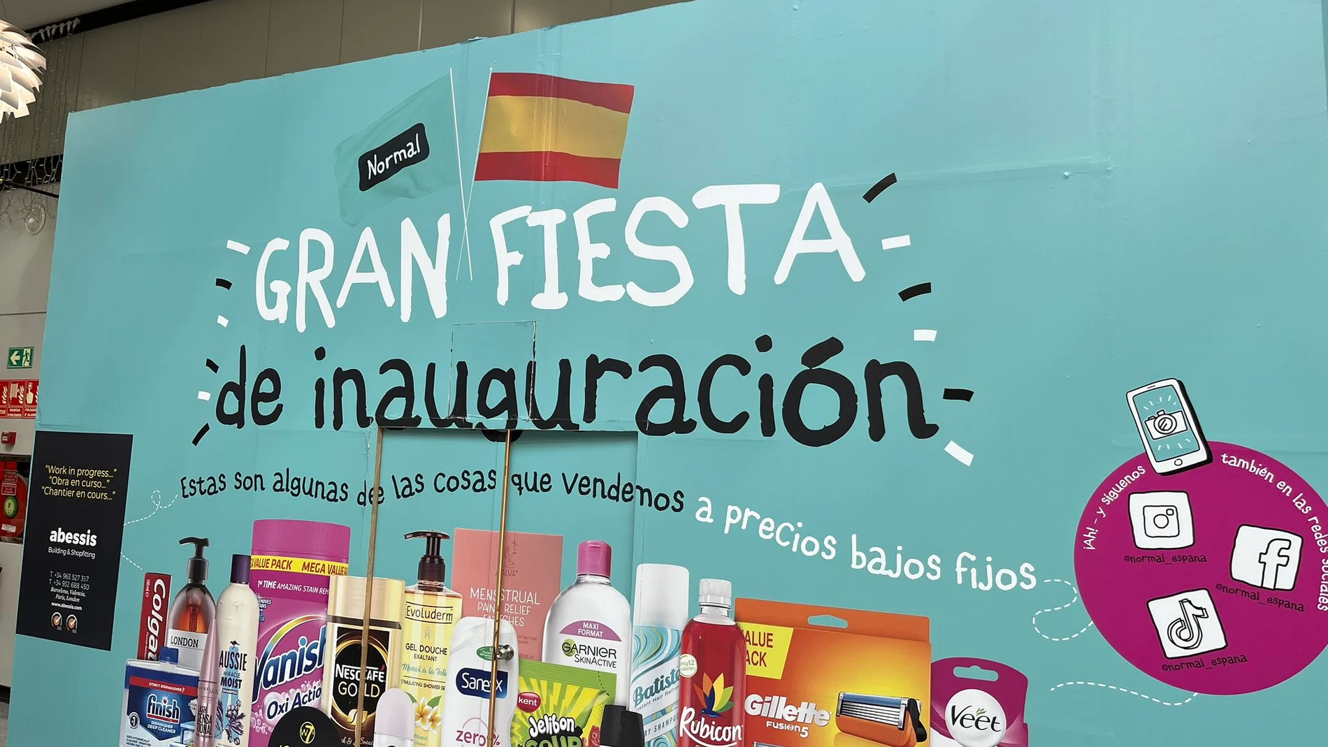 La inauguración de la tienda, en Mataró