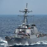El destructor USS Laboon de Estados Unidos