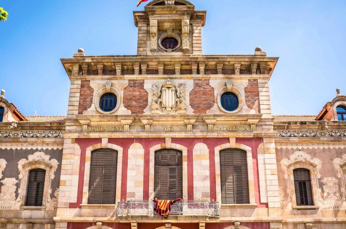 Fachada del Parlament de Cataluña