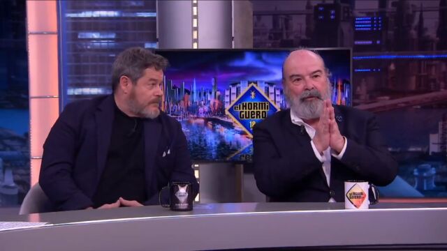 Antonio Resines y Jorge Sanz son entrevistados en 'El Hormiguero'