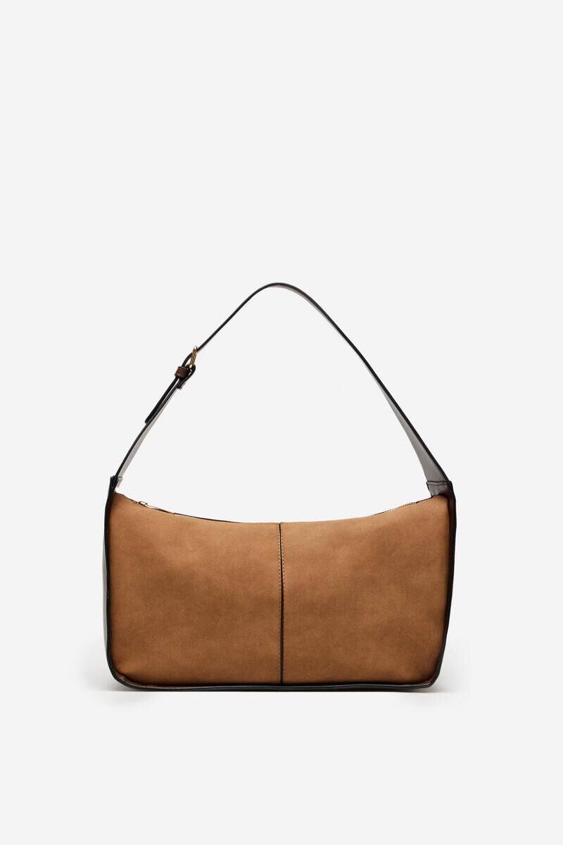 Bolso baguette serraje