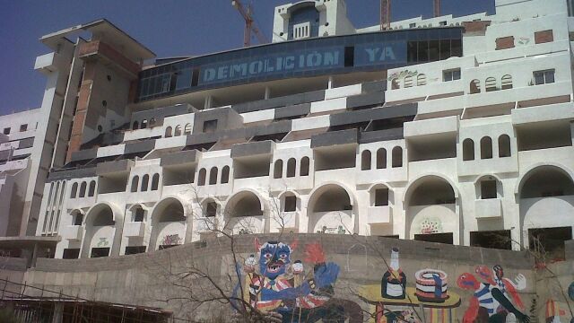Hotel del Algarrobico, en Carboneras 