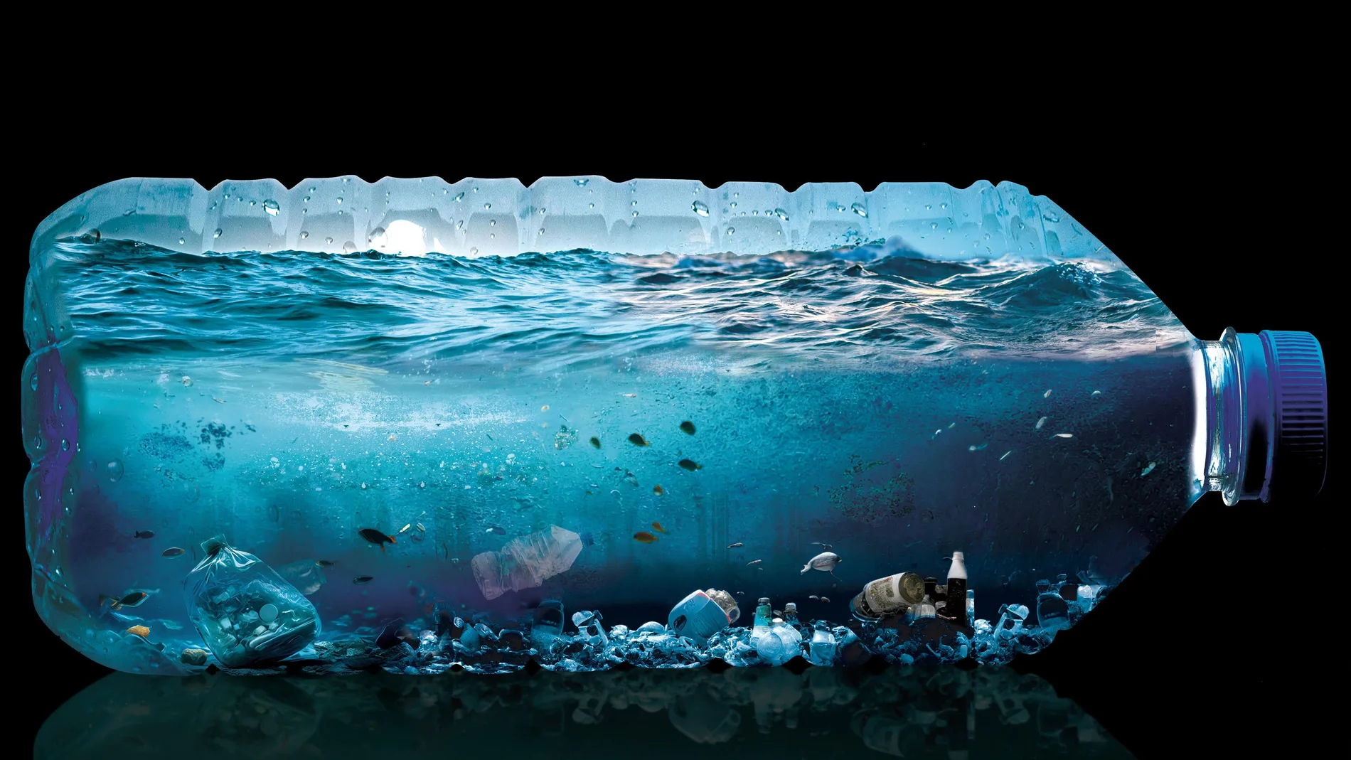 Una botella de agua puede contener 240.000 nanoplásticos, muchísimo más de lo que se pensaba 
