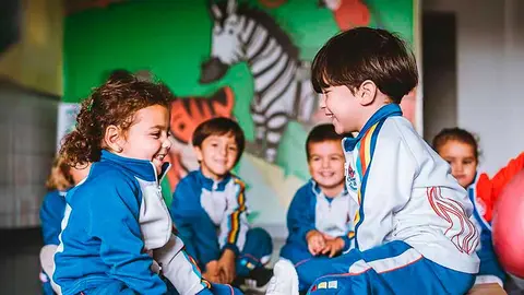 En el colegio Cisneros Alter, los alumnos empiezan su escolaridad con 3 años, en 1º de Infantil, y acaban con 18, en 2º de Bachillerato