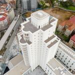 Vista aérea de la Ciudad de la Justicia de Vigo. 