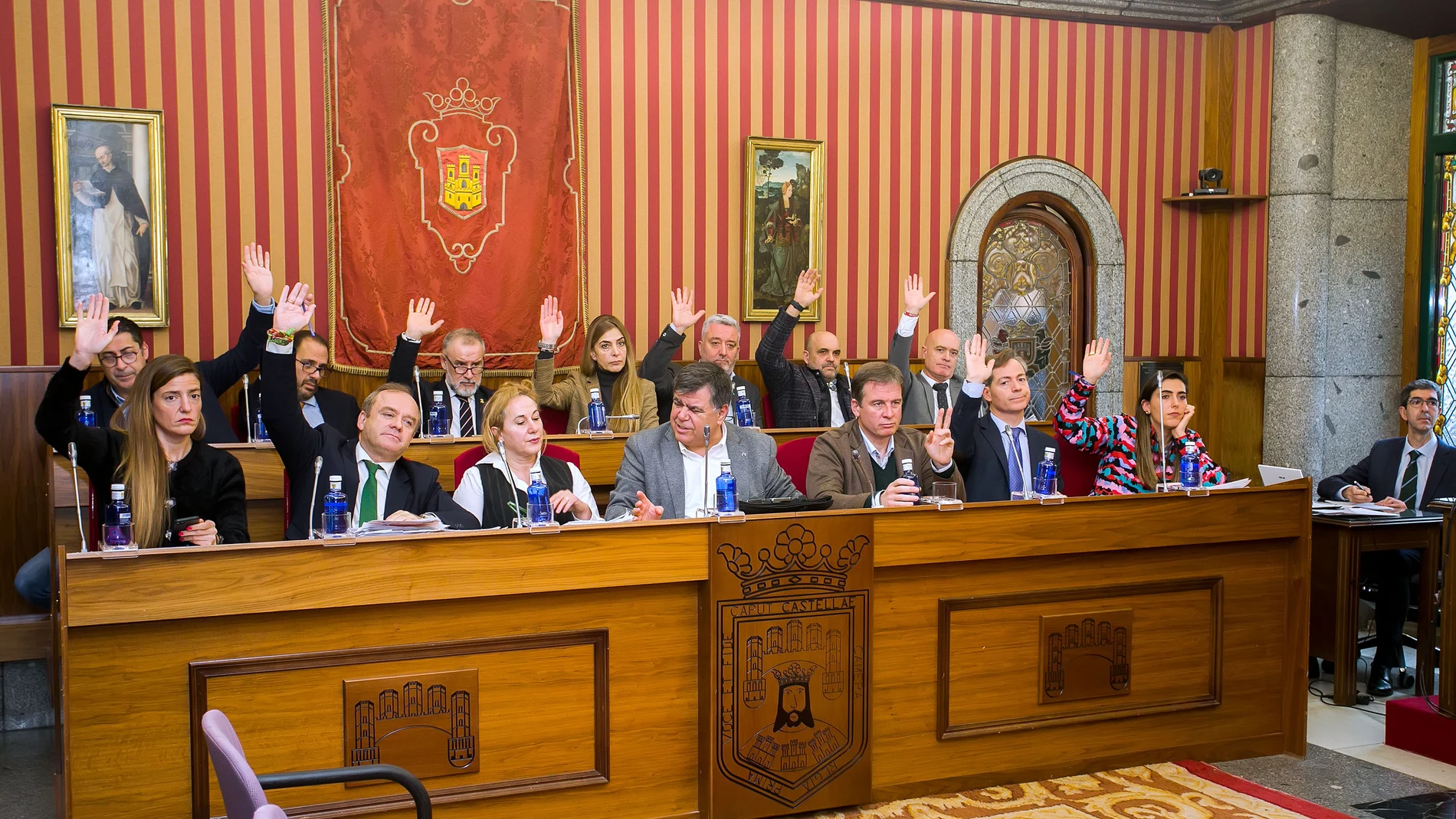 El pleno del Ayuntamiento de Burgos aprueba los presupuestos para 2024