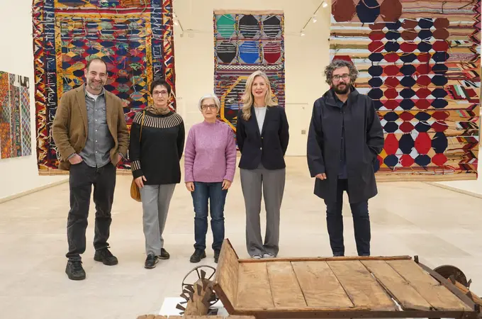 Teresa Lanceta propone un viaje único a través del arte textil por el Museo Patio Herreriano de Valladolid