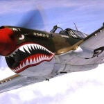 A día de hoy, es casi imposible encontrar un Curtiss P-40 con el diseño del tiburón