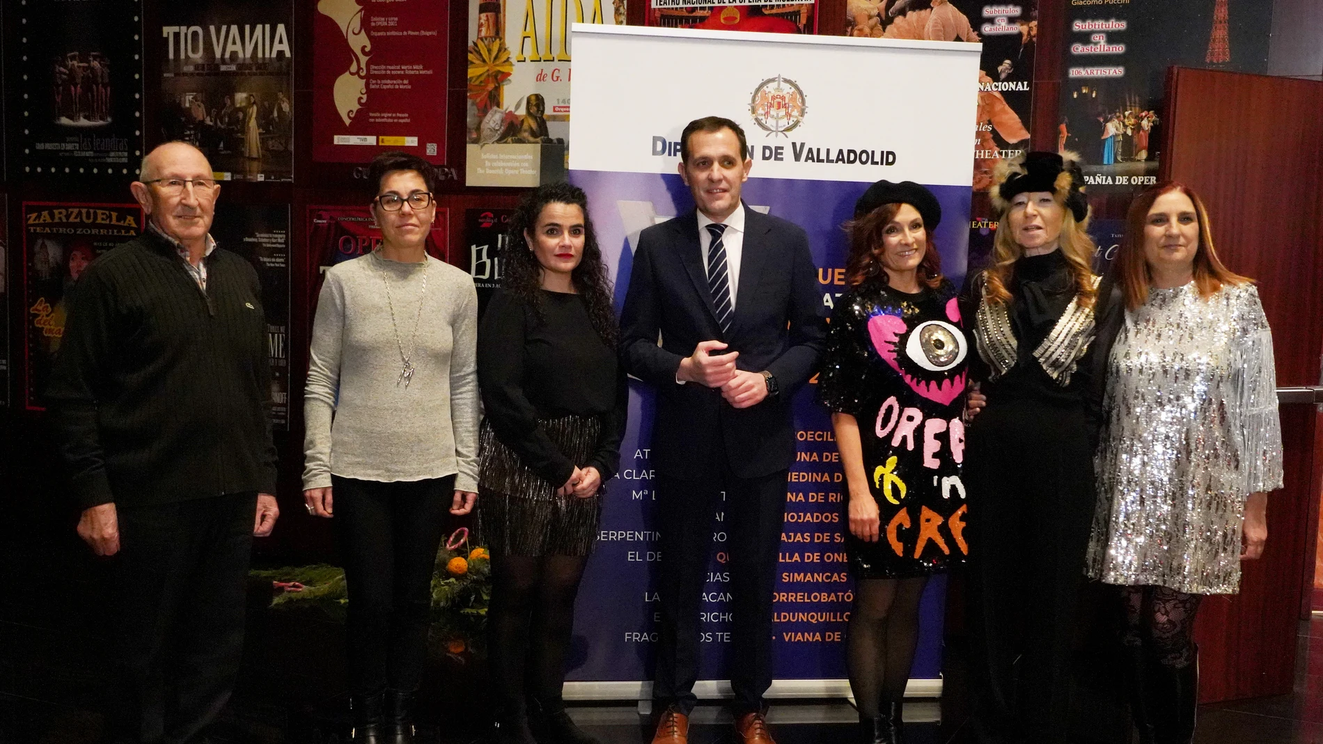El presidente de la Diputación, Conrado Íscar, preside la entrega de los Premios de la Muestra de Teatro Provincia de Valladolid