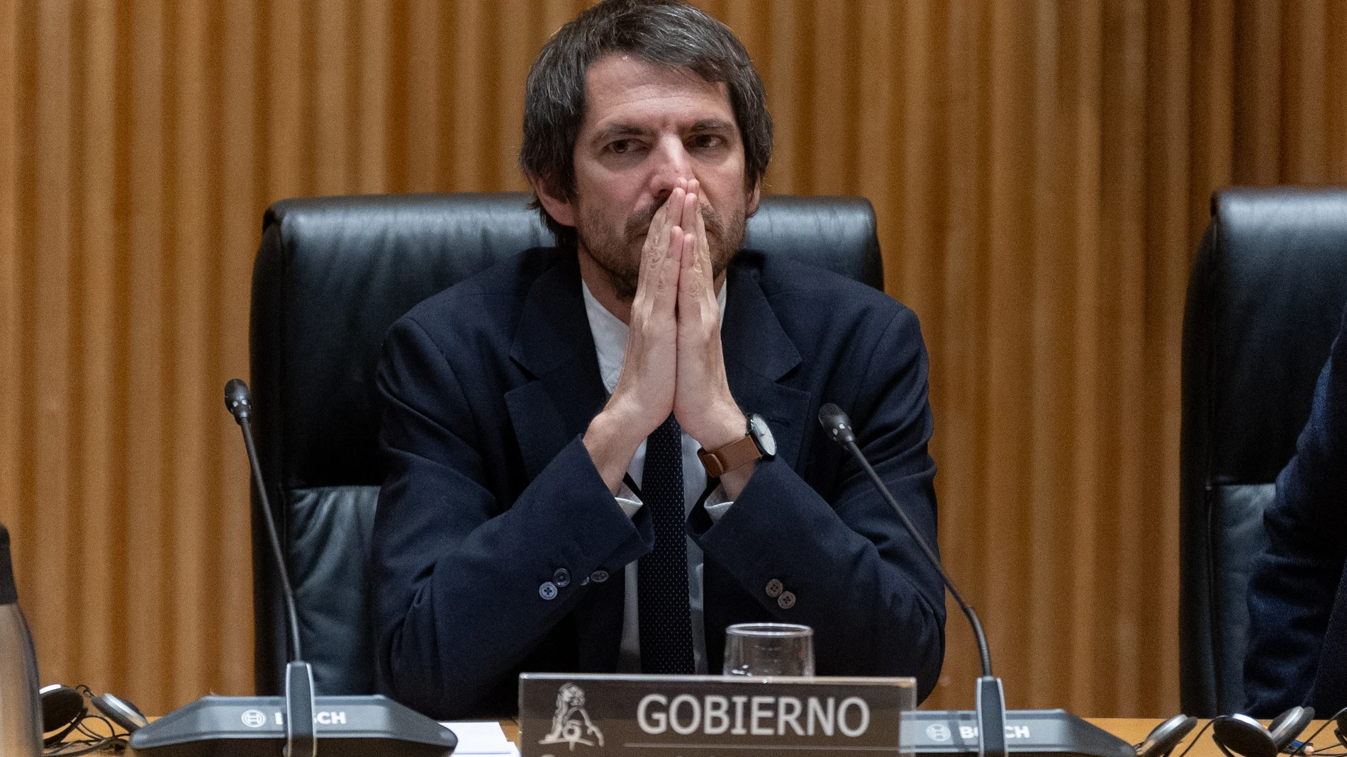 El ministro de Cultura, Ernest Urtasun, durante una comparecencia en la Comisión de Cultura, en el Congreso de los Diputados, a 22 de enero de 2024, en Madrid (España). 22 ENERO 2024;MADRID;COMISION DE CULTURA;CONGRESO DE LOS DIPUTADOS Eduardo Parra / Europa Press 22/01/2024