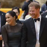 Meghan Markle y el príncipe Harry, en el estreno de &quot;El Rey León&quot; en Londres en 2019