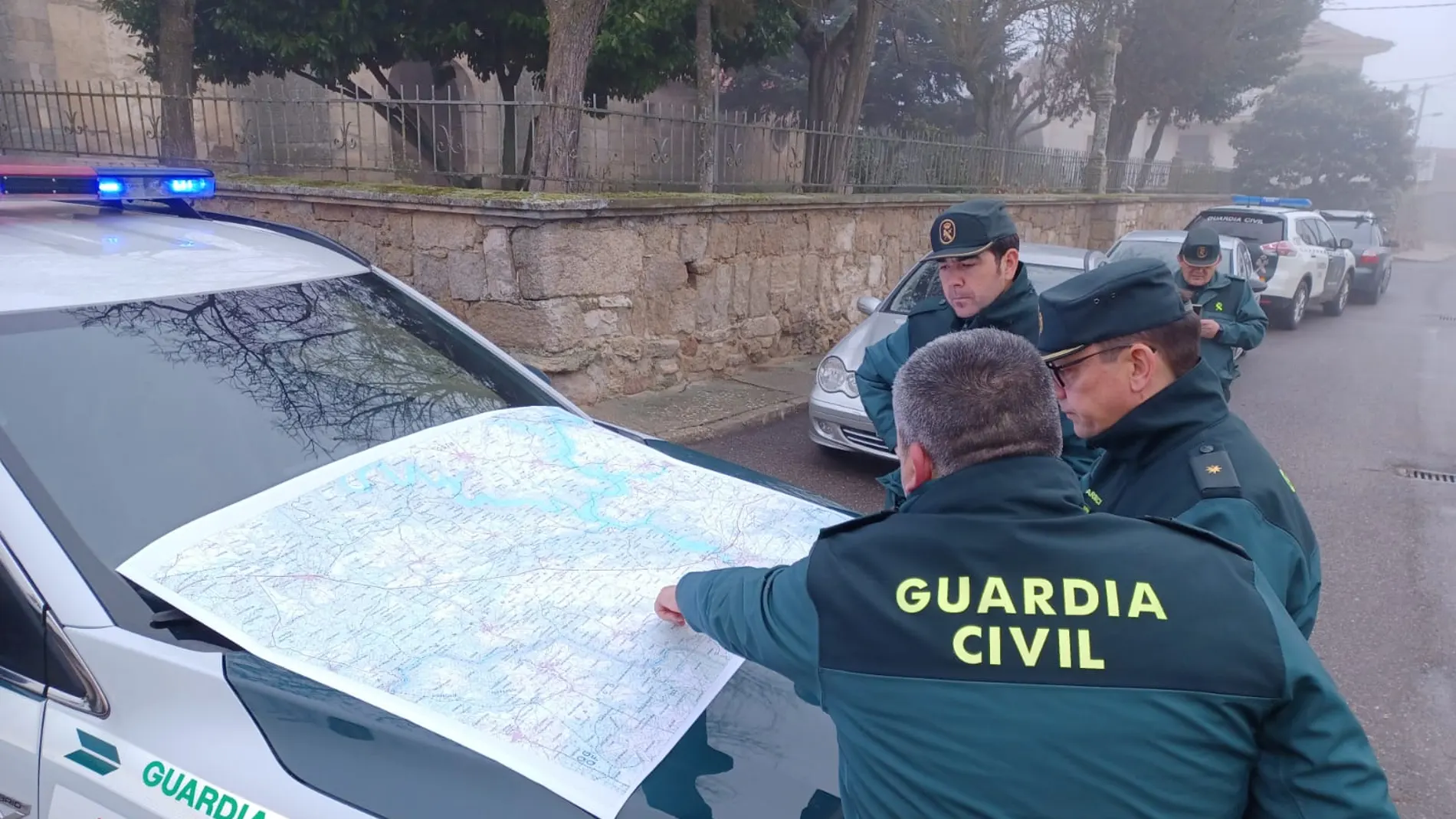 Dispositivo de la Guardia Civil para buscar al desaparecido