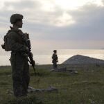 Militares de EE UU participan en maniobras militares en la isla sueca de Gotland