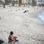 Altas temperaturas en enero en Almería