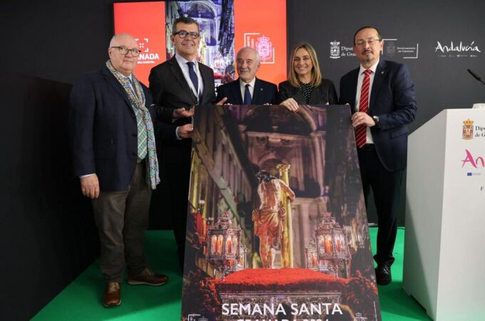 Granada presenta en Fitur el cartel de Semana Santa con una imagen de Jesús de la Paciencia