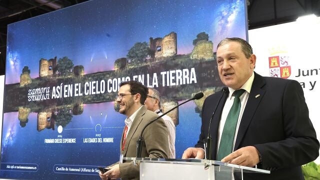 Javier Faúndez presenta la oferta turística de la Diputación de Zamora en Fitur