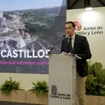 Conrado íscar presenta la oferta de la Diputación de Valladolid en Fitur