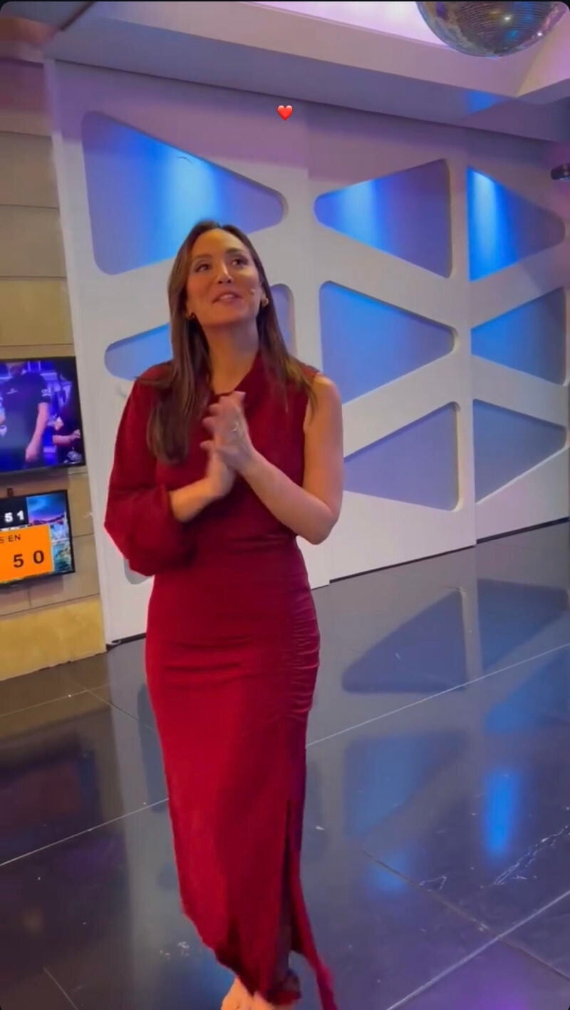 Tamara Falcó en 'El Hormiguero'.