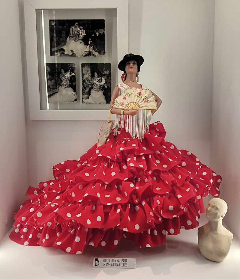 Muñeca Marín en el Museo de Chiclana