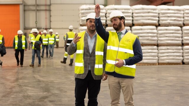 García-Gallardo visita la cooperativa Copiso en Soria