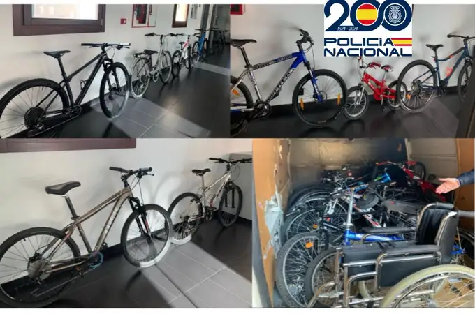Detenido por robar 27 bicicletas de comunidades de vecinos en Valladolid