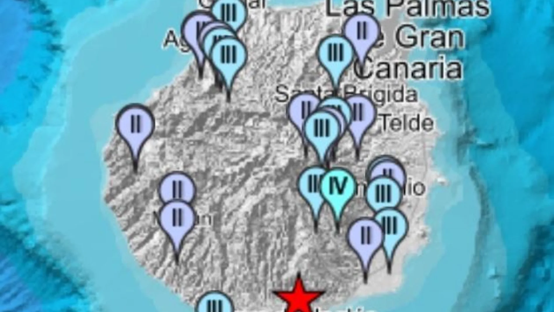 Terremoto de 3,4 grados en Gran Canaria