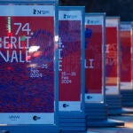 Berlinale posters promote upcoming film festival in Berlin