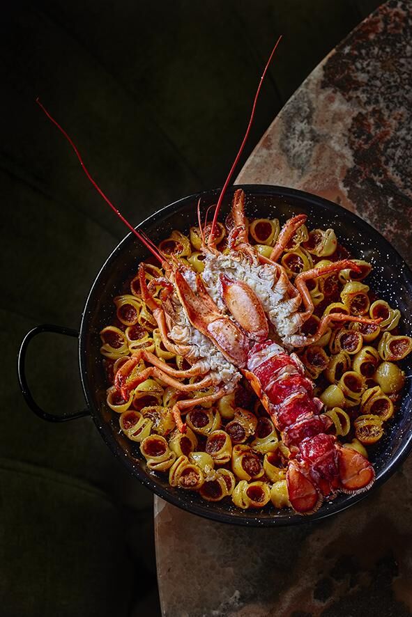 la boloñesa de marisco con bogavante, que promete ser uno de los platos preferidos del público