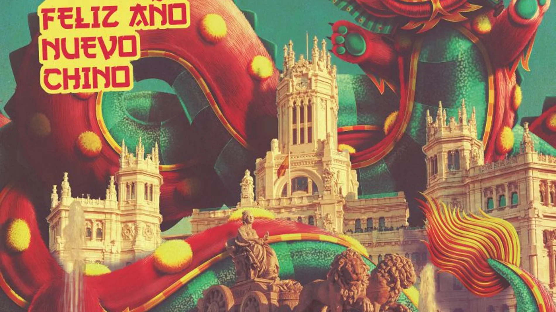 El dragón ya ruge en Madrid por el Año Nuevo chino