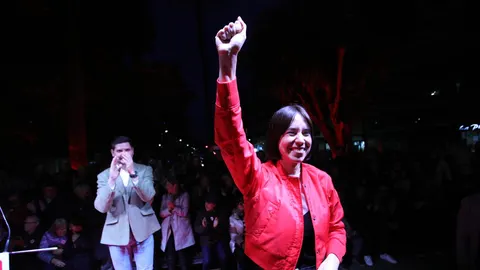 La ministra Diana Morant ha presentado hoy su candidatura a la secretaría general del PSPVen Gandia