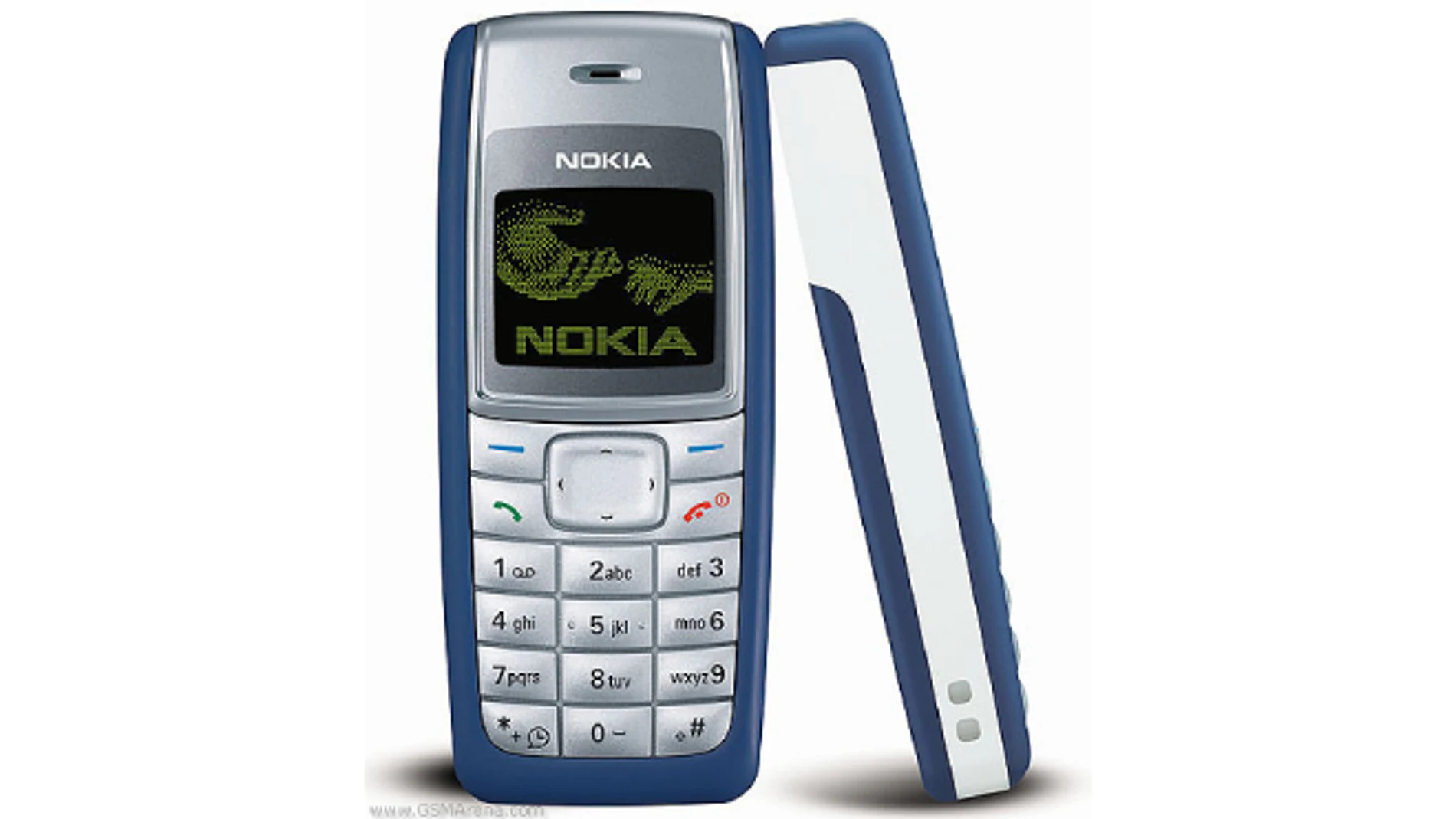 Nokia 1110, el segundo móvil más vendido de la historia.