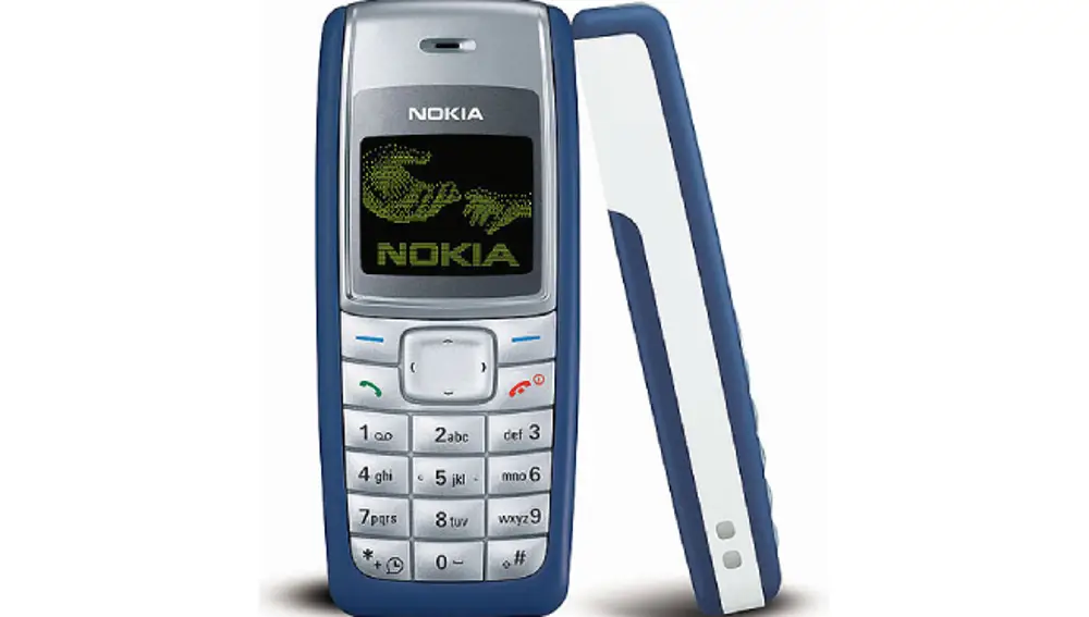 Nokia 1110, el segundo móvil más vendido de la historia.