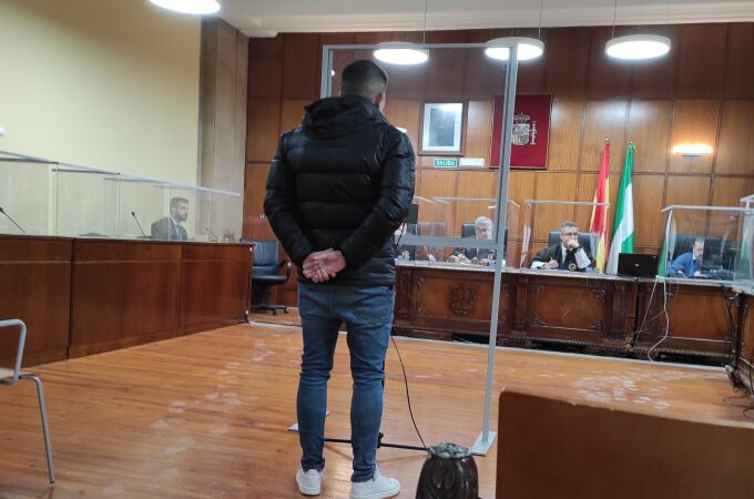 El acusado en la Audiencia de Jaén