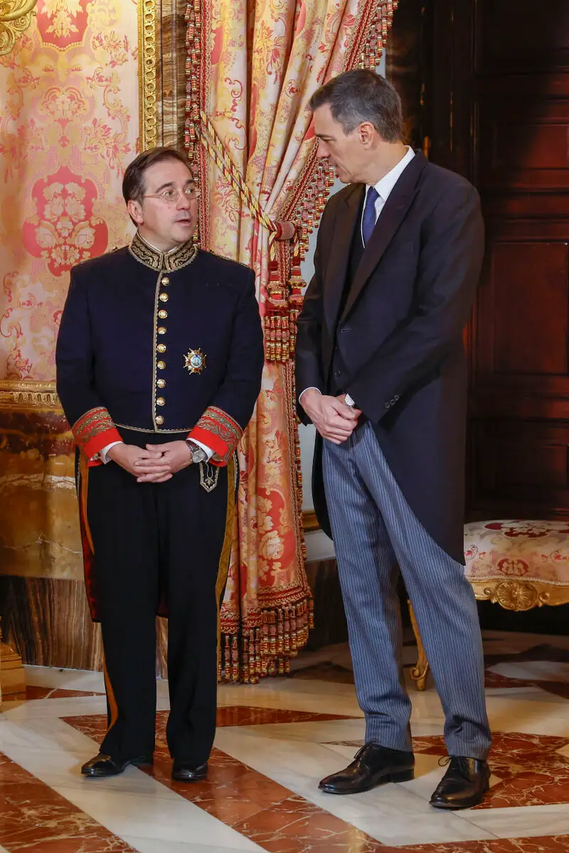 Los reyes reciben en audiencia al cuerpo diplomático acreditado en España